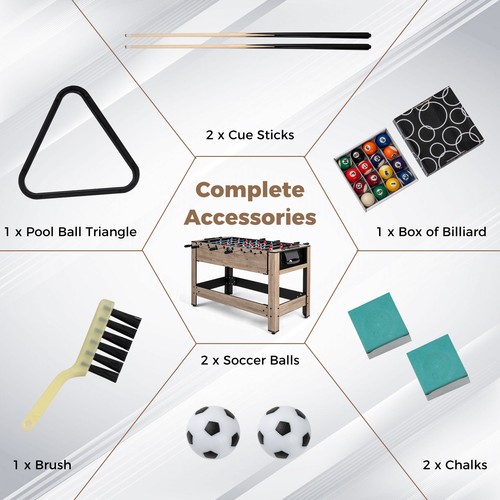 Swivel game table - 2-in-1,