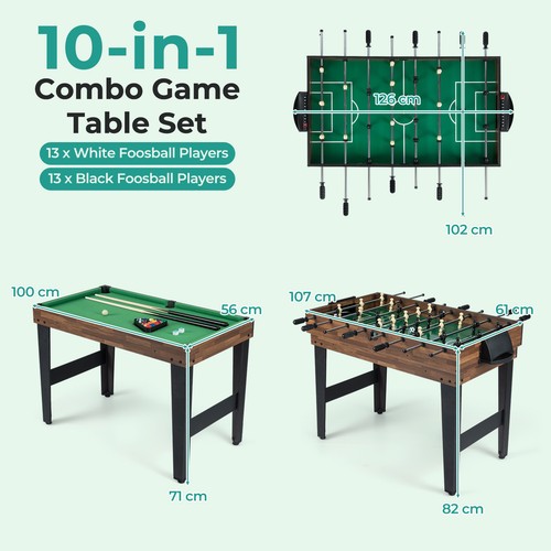 Game table combo w - 1,