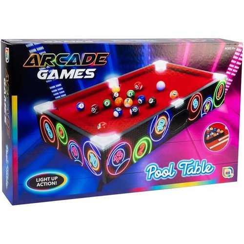 Arcade games led tabletop pool - led,