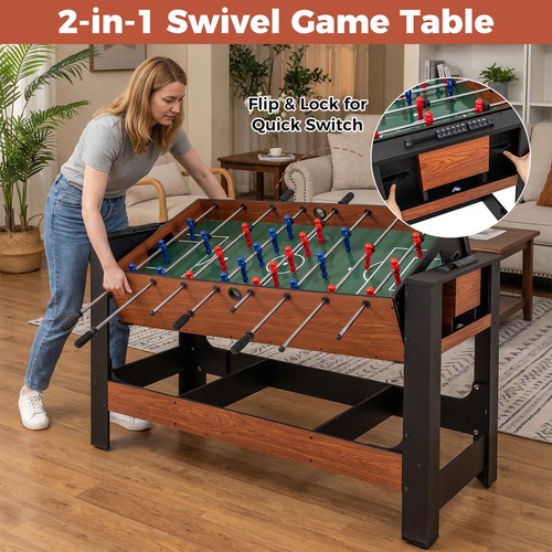 Foosball pool combo - foosball, 138cm