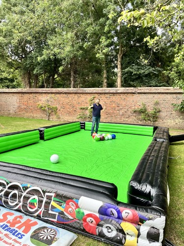 Hire 26x16 inflatable - hire, football